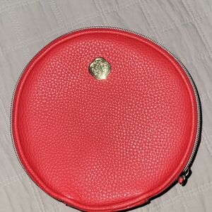 Limited Edition Shiseido Red Round Makeup Bag